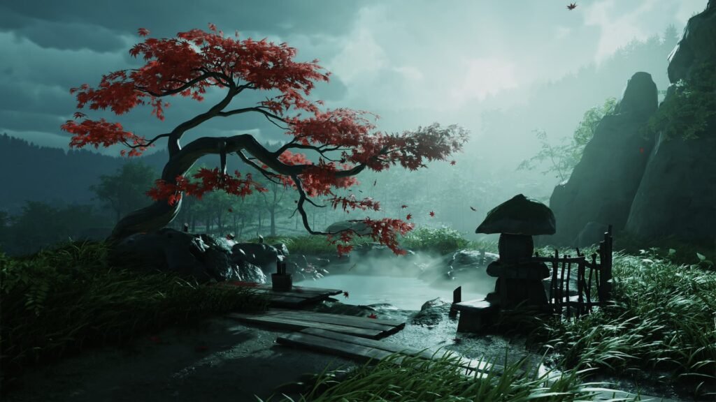 ghost of yotei hot springs