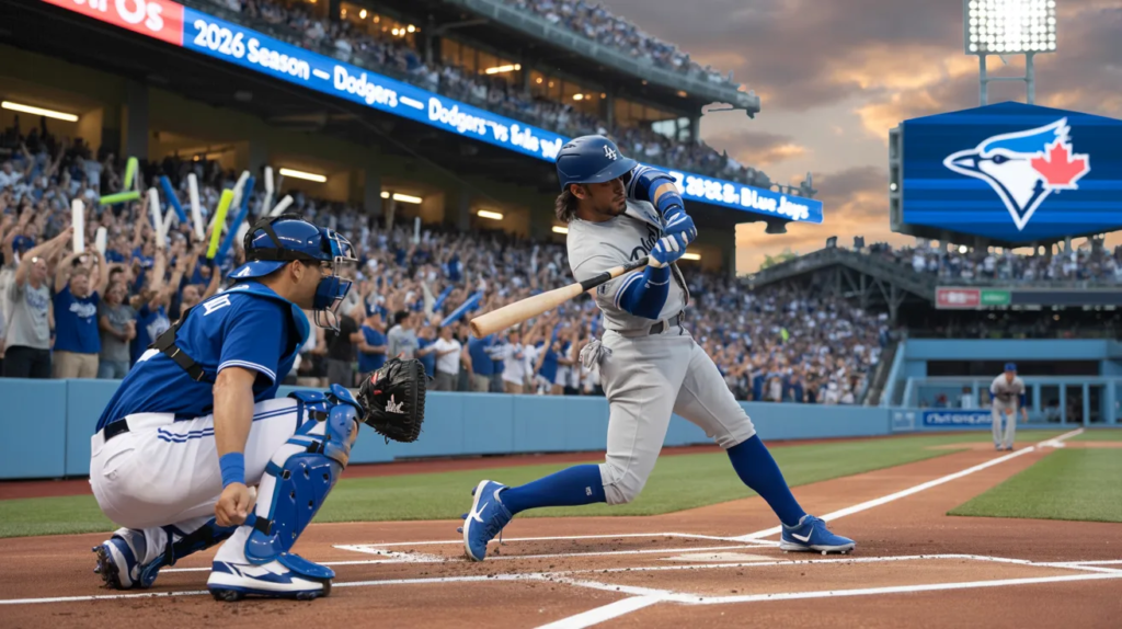 Dodgers vs Toronto Blue Jays Match Player Stats