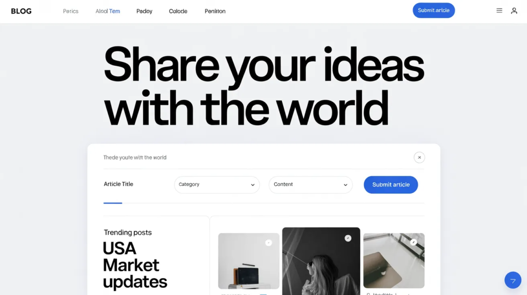 How Do I Submit an Article on Uploadblog.com?