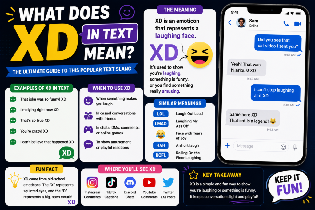 What Does XD in Text Mean? The Ultimate Guide to the Famous Emoji What Does XD in Text Mean