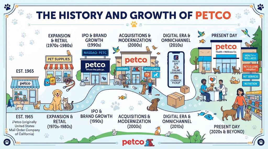 The History and Growth of Petco Petco